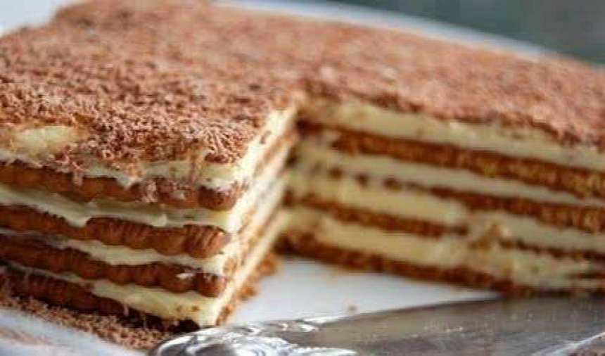 Gâteau aux petits-beurres parfum café comme dans mon enfance!