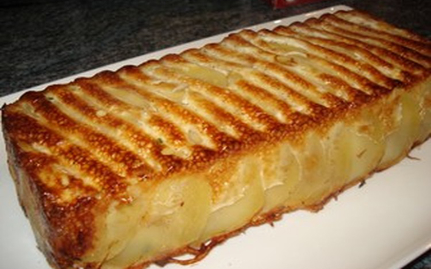 Gâteau aux pommes de terre (torta di patate), tarte aux pommes de terre