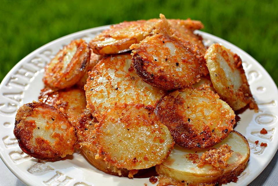 Pommes de terre gratinées au parmesan ultra fondantes