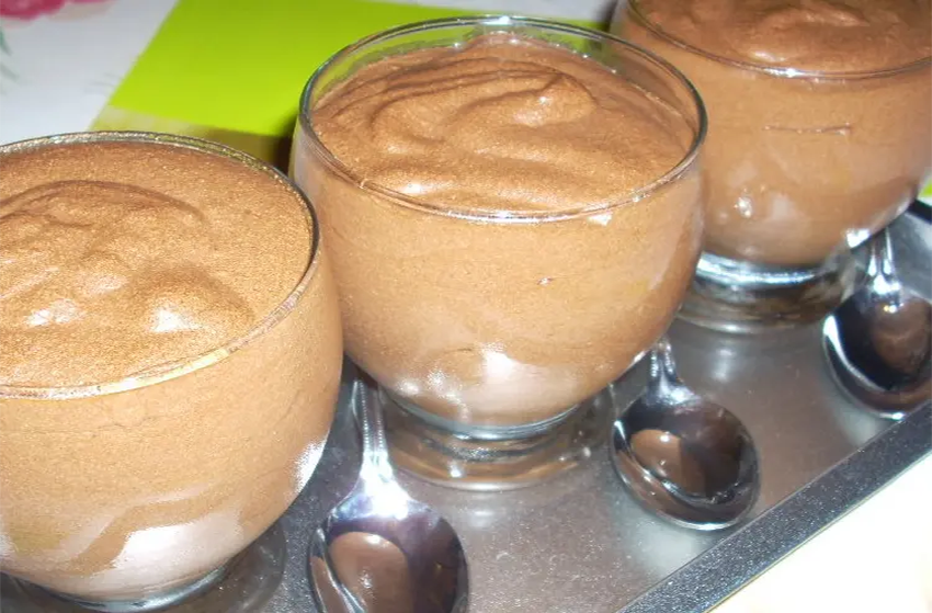 Mousse au chocolat classique