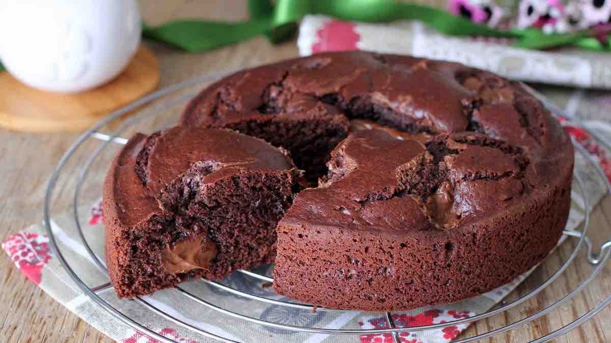 Gâteau moelleux au Nutella et au yaourt