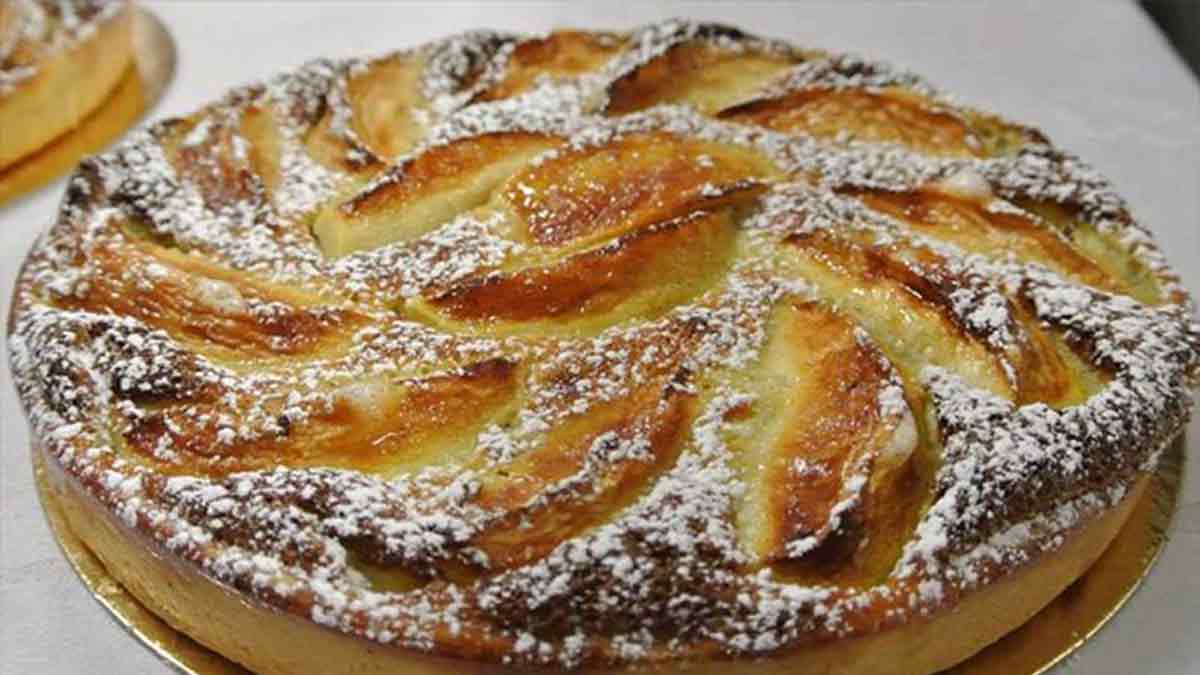 Tarte aux pommes alsaciennes, incomparable