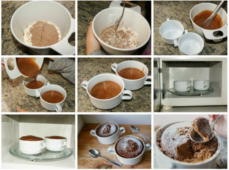 Mug cake au chocolat en 5 minutes