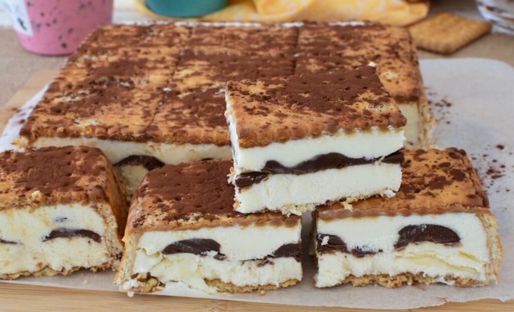 Tiramisu aux biscuits et Nutella sans sorbetière