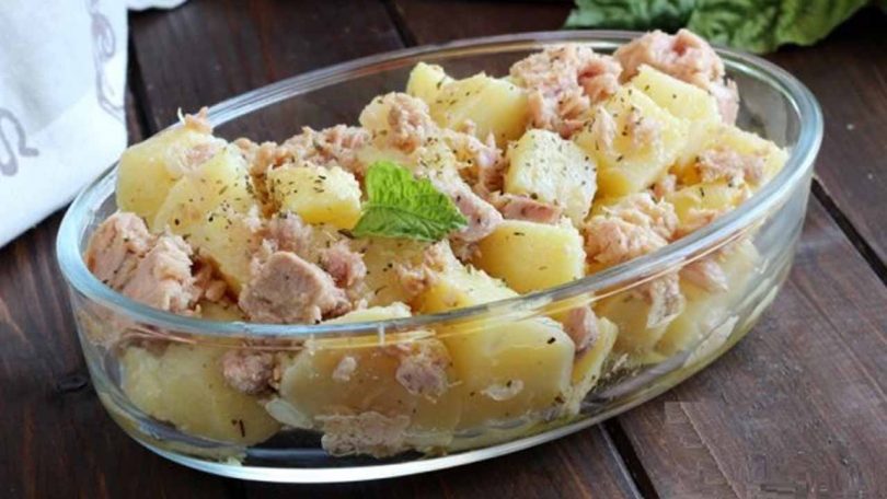 Recette salade de pommes de terre au thon