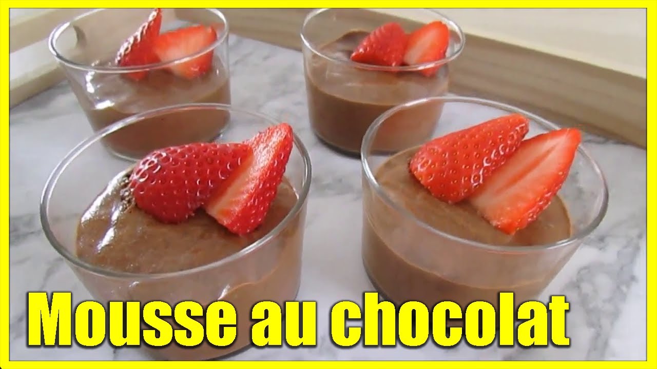 La meilleure mousse au chocolat facile et inratable