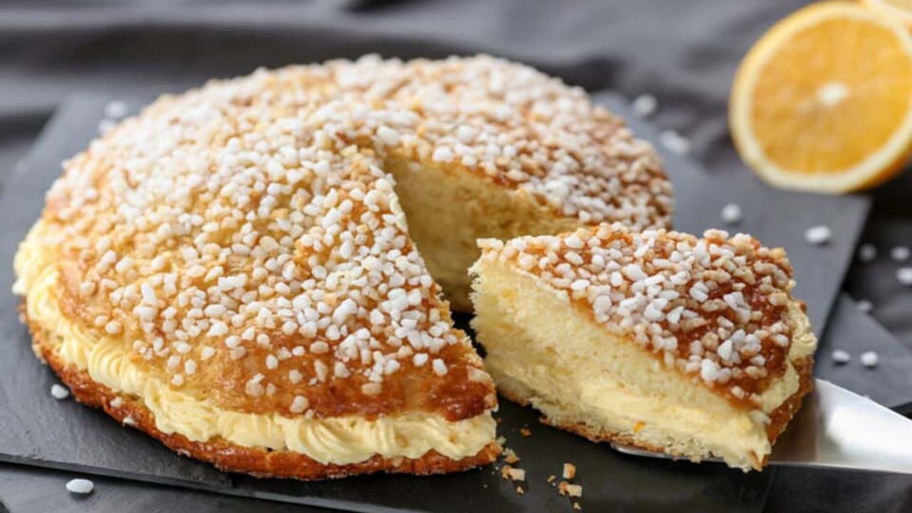 Gâteau Saint Tropez léger, frais et en bouffée s’envole