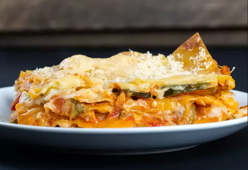 Lasagnes d’agneau aux courgettes